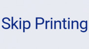 Skip Printing